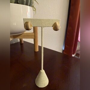 Brand New Beadsbytara Gold Mini Hoop Earrings